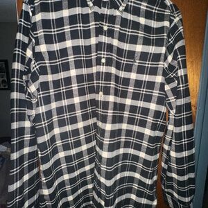 Ralph Lauren Black and White Checkered Shirt